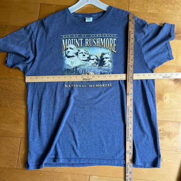 Mount Rushmore Shrine of Democracy Short Sleeve T-Shirt Men's XL - Picture 10 of 10